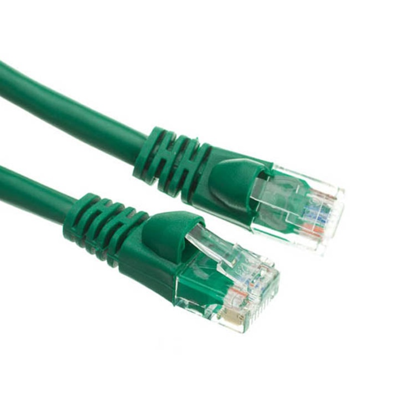 47127GR-50 – PATCH CORD CAT5E GREEN 50FT SNAGLESS BOOT