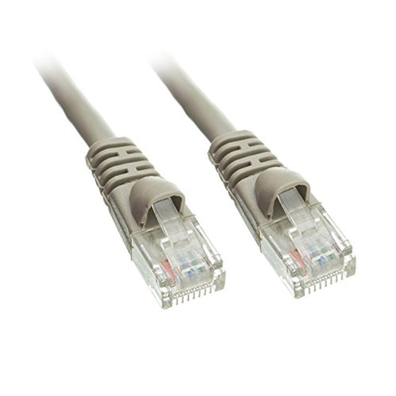 47127GY-25 – PATCH CORD CAT5E GREY 25FT SNAGLESS BOOT