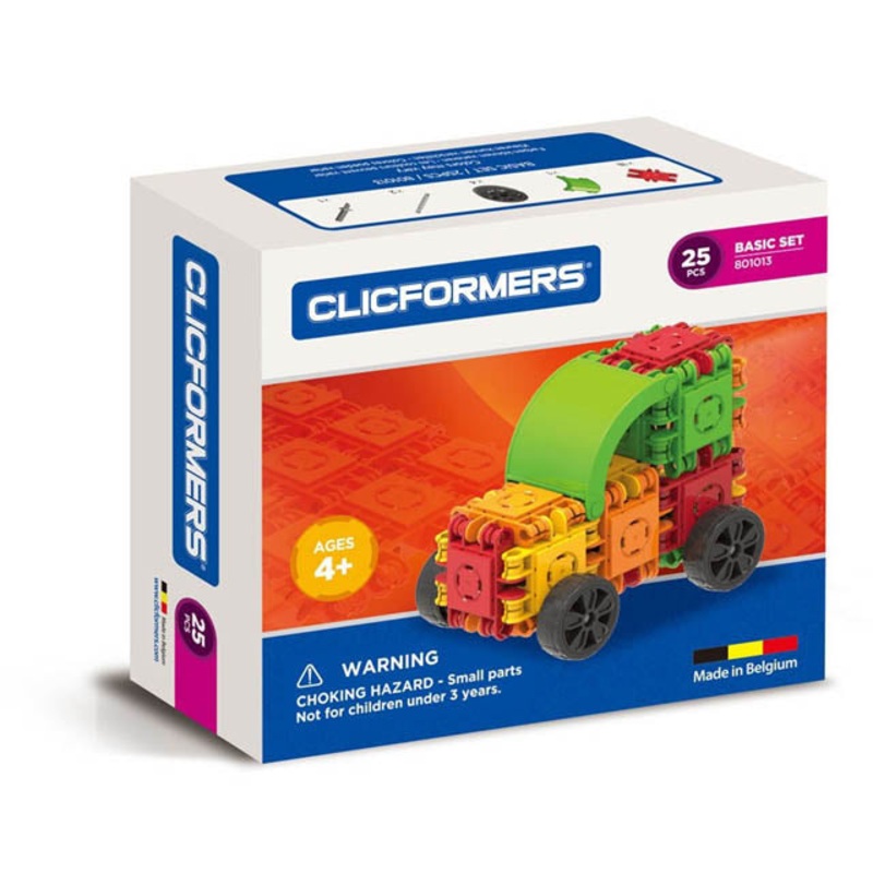 801013 – CLICFORMERS CAR 25PCS/SET