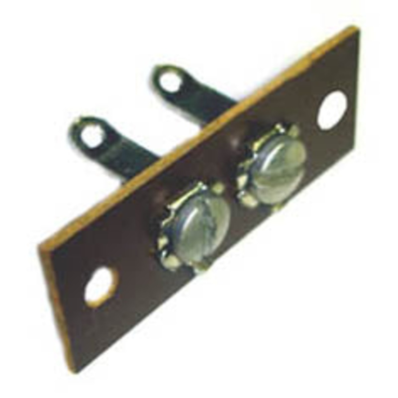GWAC-0115-4 – TERM STRIP 2P SOLDER LUG BAKELITE BASE (4 pcs/pkg)
