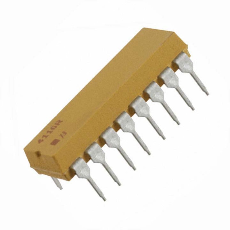 MDP1603-331G – RES NETWORK 16I 330R 8RES 2% DIP