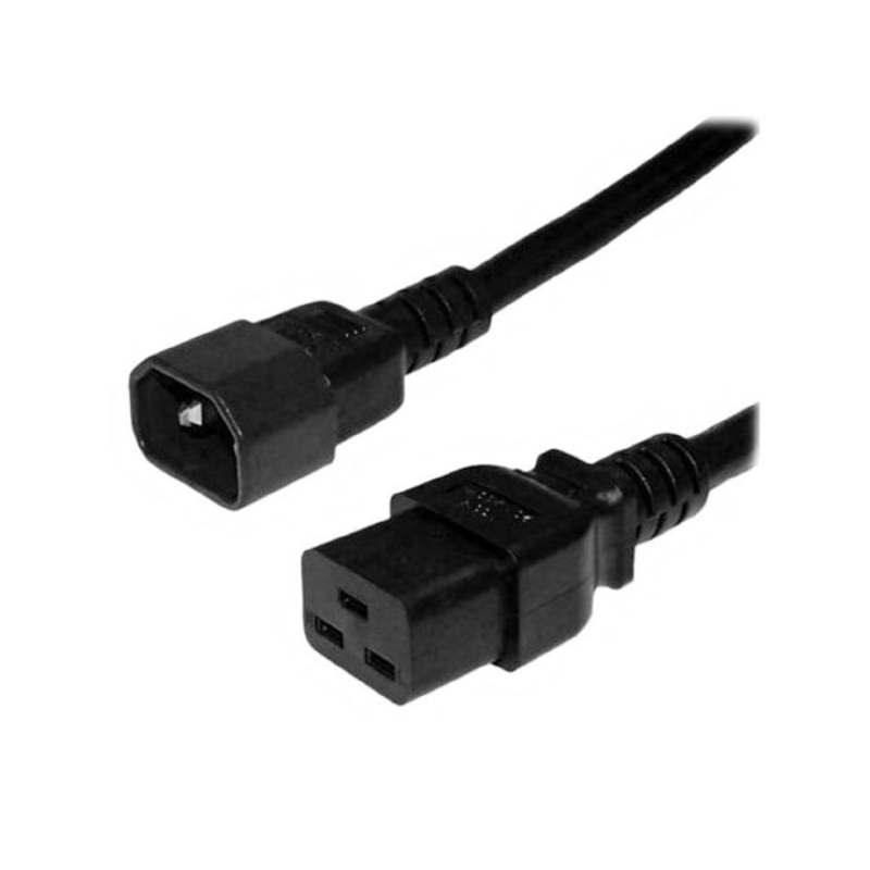 PYJK-3471 – JUMPER CORD EXT C14 TO C19 3/14 SJT 25FT RND BLD FOR DATA CENTER