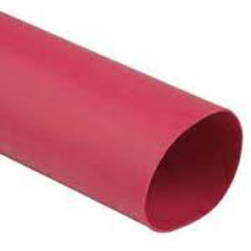 WYJ-438 – TUBING HST 3INX4FT DW RED 600V 125C ADHESIVE