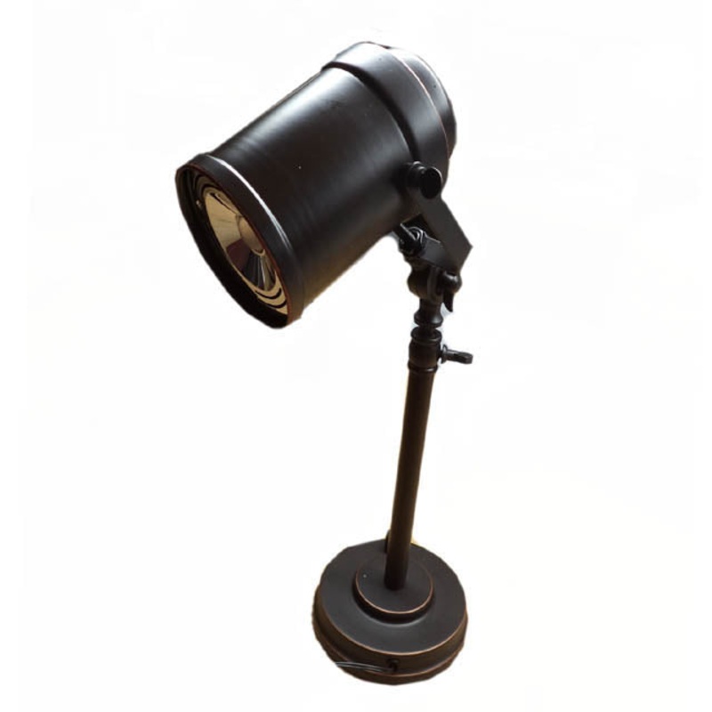 19807-005 – TABLE LAMP LED ADJUSTABLE VINTAGE HOLLYWOOD BRONZE FINSIH