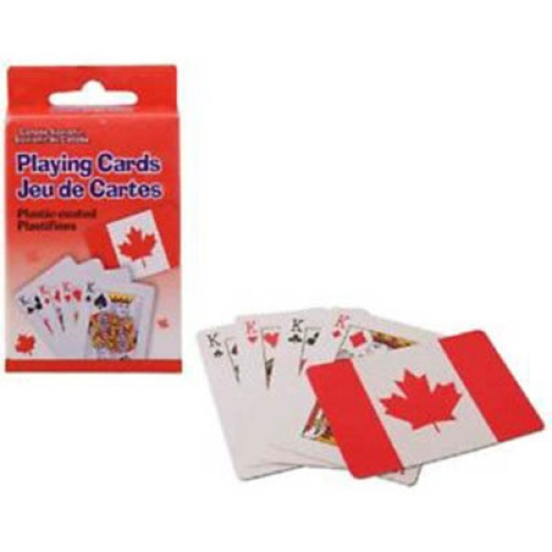 62082 – CANADA SOUVENIR FLAG PLAYING CARDS