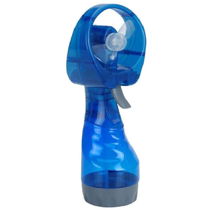 81755 – FAN MINI WATER SPRAY REQUIRES 2 AA BATTERIES ASSORTED COLORS