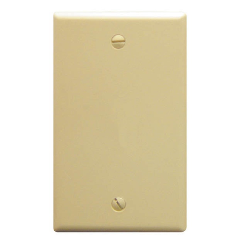 89-740IV – WALL PLATE BLANK IVORY