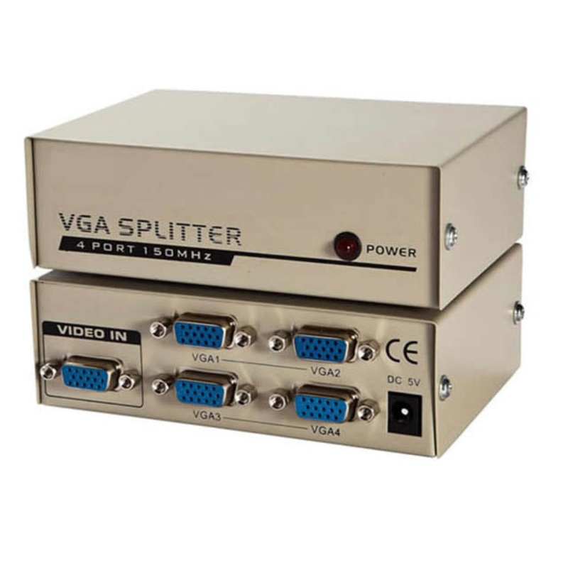 ACC-SPLITTER-VGA-4PORTS – VGA SPLITTER 4 PORT 1920X1440