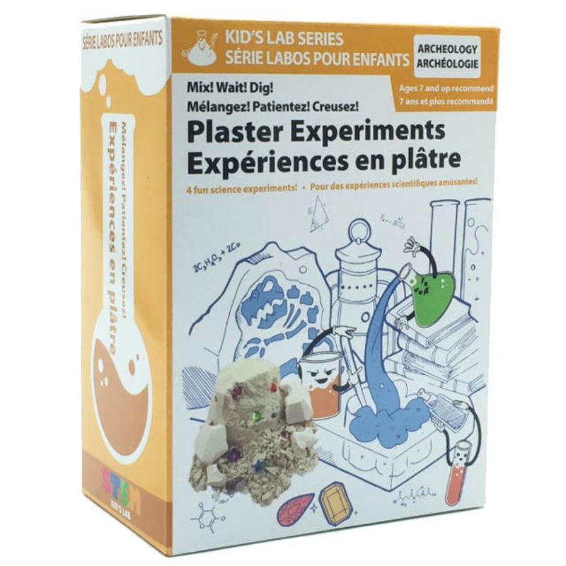 CK306 – PLASTER EXPERIMENTS MIX WAIT DIG 4 SCIENCE EXPERIMENTS