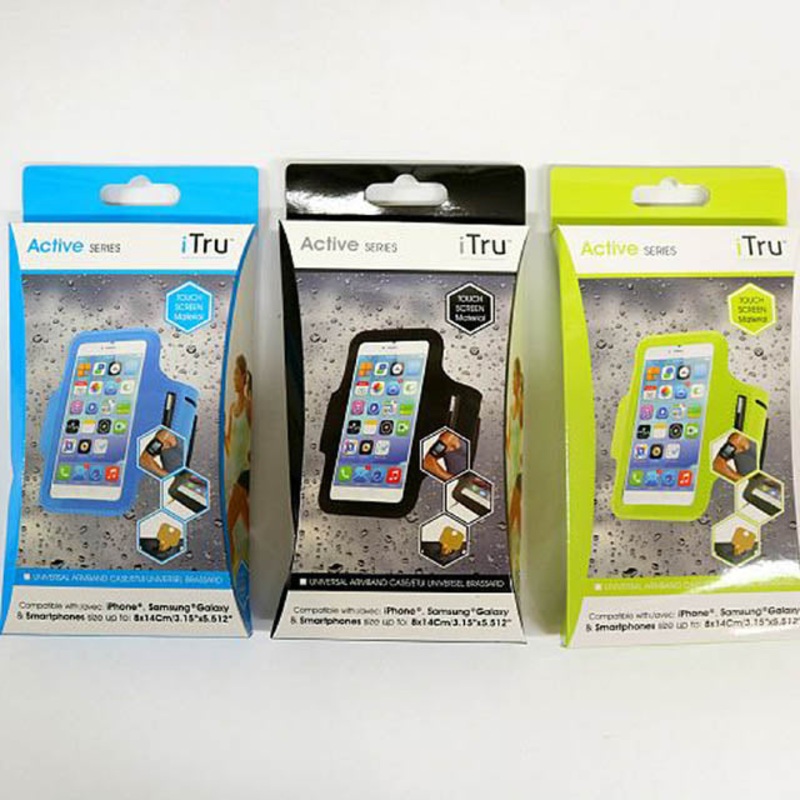 IT-152 – CELLPHONE ARMBAND CASE 3.15X5.51IN ASSORTED COLOR