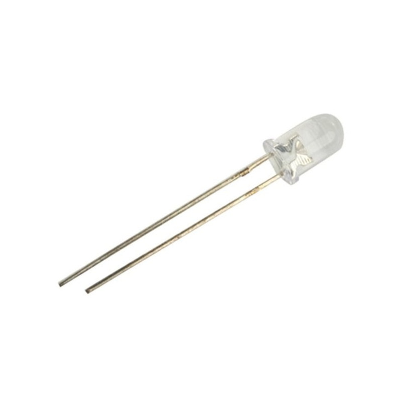 05868 – LED5 WATERCLEAR WHITE 10000MCD 3V 20MA (20 pcs/pkg)