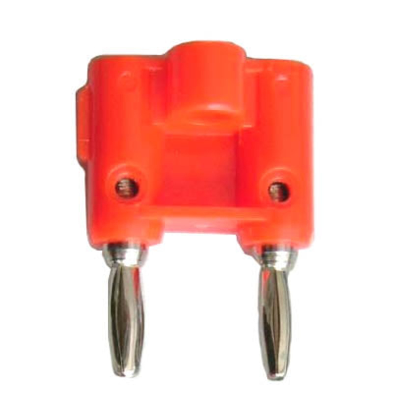 2362 – BANANA PLUG/JACK DBL STD RED