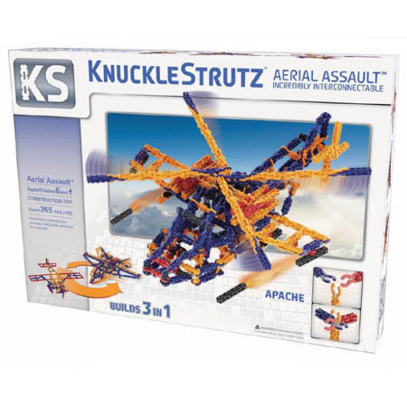 774850 – KS AERIAL ASSUALT SET 265PCS/SET BUILDS 3 IN 1 MODELS