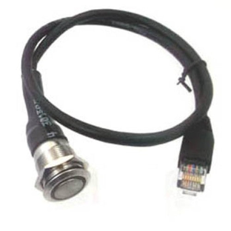 80-911-0079-11 – CAT5E SNAGLESS CABLE 1.5FT WITH PUSH SWITCH
