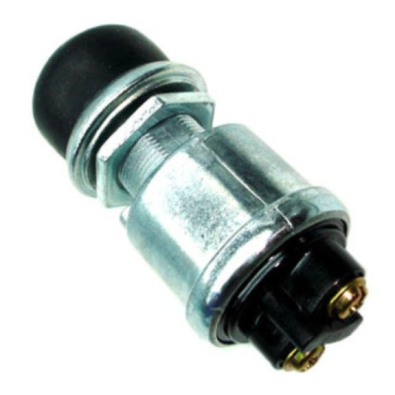90030-BX – PUSH SWITCH MOM NO 25A/12VDC WITH RUBBER CAP