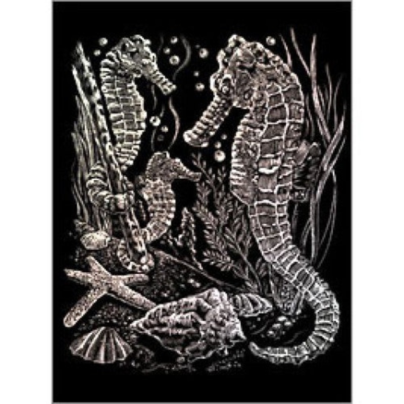 HOLO16 – HOLOGRAPHIC ENGRAVING SEA HORSES
