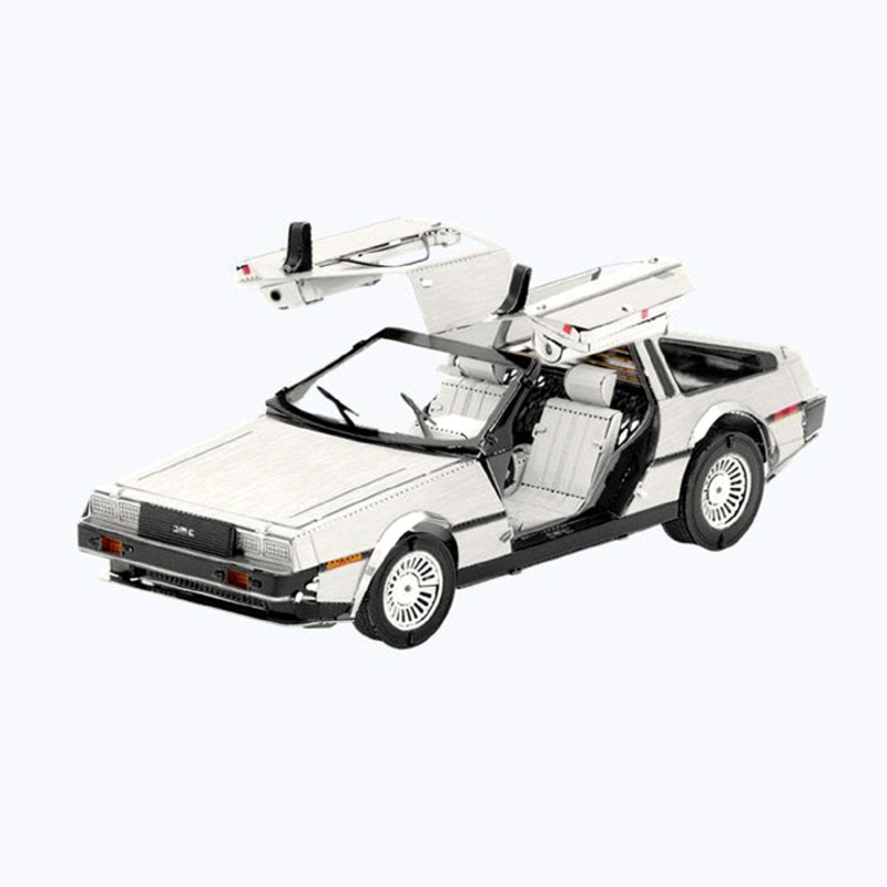 MMS181 – DELOREAN METAL EARTH 3D LASER CUT MODEL