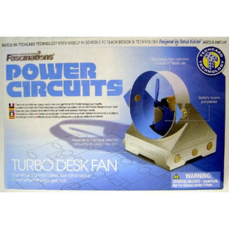 TECHCTF – POWER CIRCUITS TURBO DESK FAN