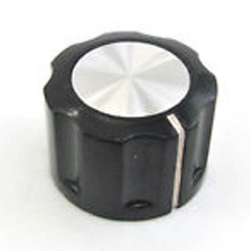 TSA90-2WL-2 – KNOB 1/4IN PLAST 23MM SCREW BLK