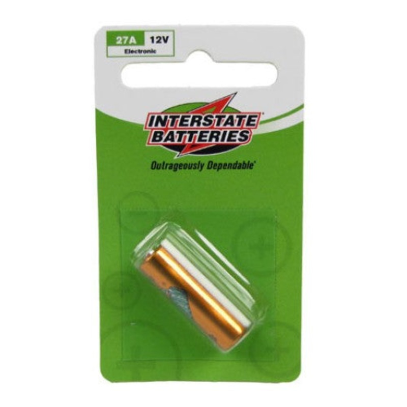 27A – BATTERY ALKALINE 12V MFR#27A REPLACE:A27/GP27/L828/MN27/EL812