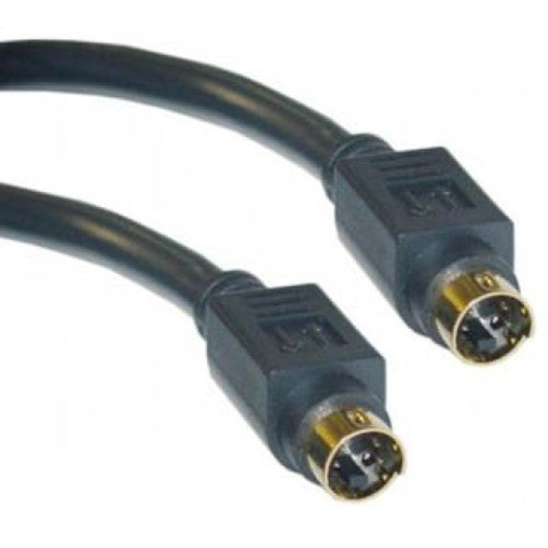 5841 – S-VIDEO CABLE MINI DIN 4M/M 50FT TIN