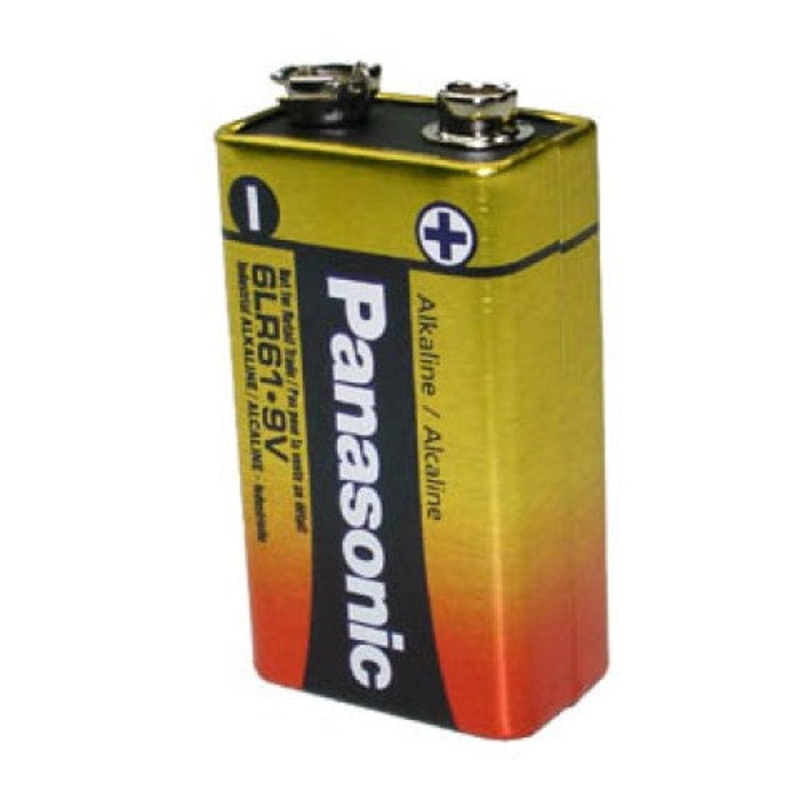 6LF22.9V – BATTERY ALKALINE 9V