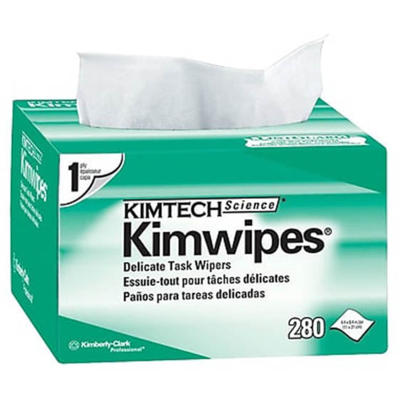 830-34155 – WIPES SINGLE PLY 4.4X8.4IN DELICATE TASK WIPERS 286PCS/BOX