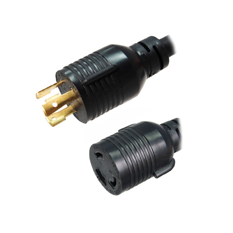 AC7-15 – INST CORD 3/12 15FT 250V 20A BLK SJT L6-20P/L6-20R