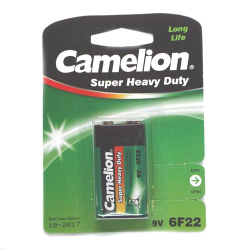 CAMELLON 9V – BATTERY EXTRA HEAVY DUTY 9V