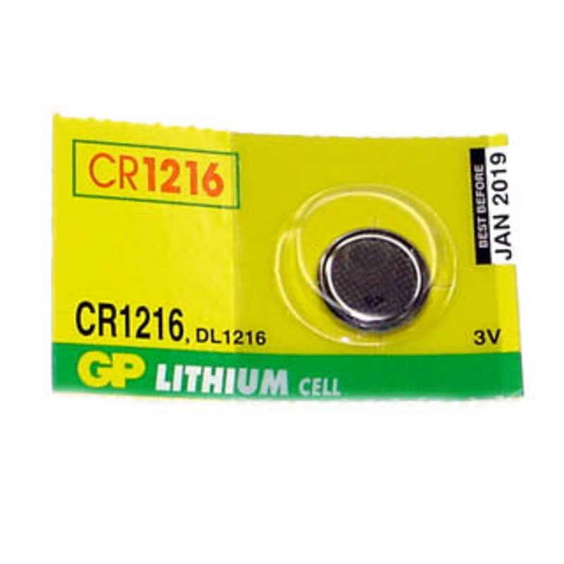 CR1216 – BATTERY LITHIUM 3V CR1216