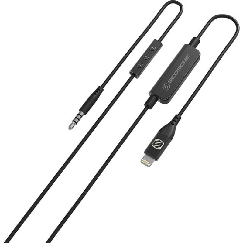 I3AAC – IPHONE LIGHTNING TO 3.5MM CABLE 4FT W/BUILT-IN MICROPHONE