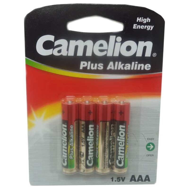 LR03-BP4 – BATTERY ALKALINE AAA 1.5V  (4 pcs/pkg)