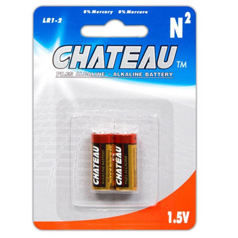 LR1-2 – BATTERY ALKALINE 1.5V N SIZE  (2 pcs/pkg)