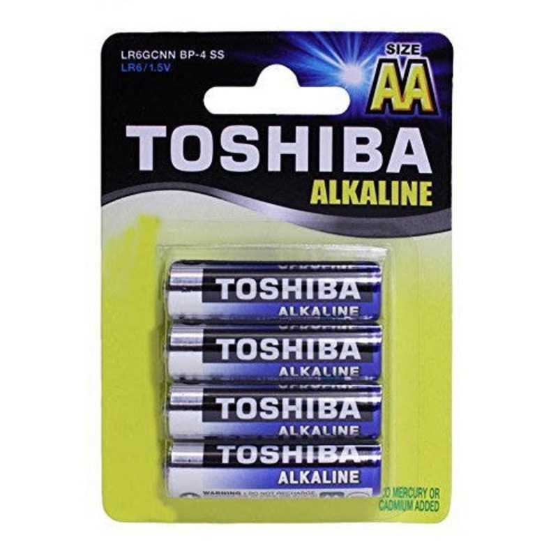 LR6GCP BP-4CN – BATTERY ALKALINE AA 1.5V  (4 pcs/pkg)