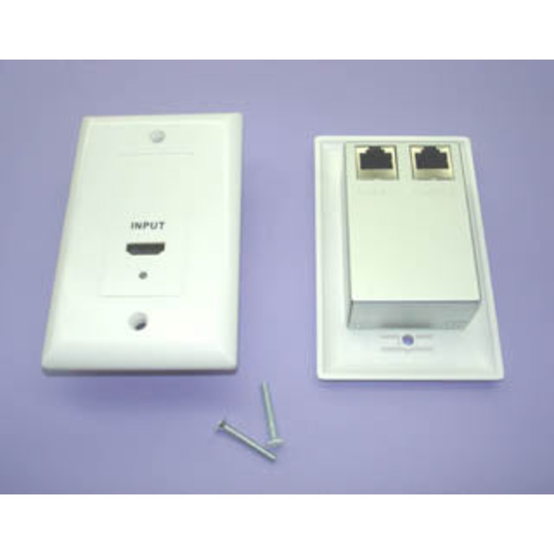 MKW004CUS – HDMI OVER CAT5E/CAT6 EXTENDER 30M WALL PLATE NON POWERED