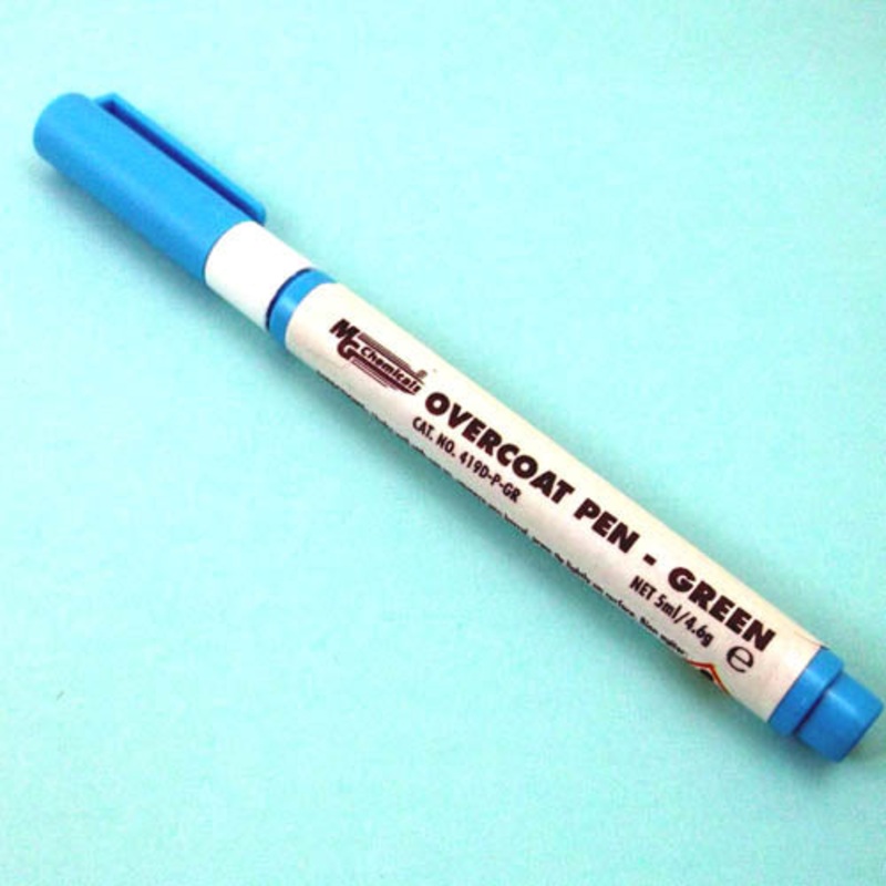 419D-P-GR – OVERCOAT PEN GREEN 5ML