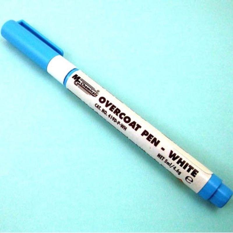 419D-P-WH – OVERCOAT PEN WHITE 5ML