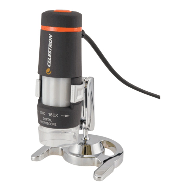 44302-A – MICROSCOPE DELUXE HANDHELD 10X TO 40X WITH 2MP DIGITAL CAMERA