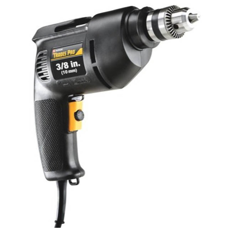 836712 – DRILL CORDED 120V 3.2A 3/8IN CHUCK 0-3000RPM VARIABLE SPEED