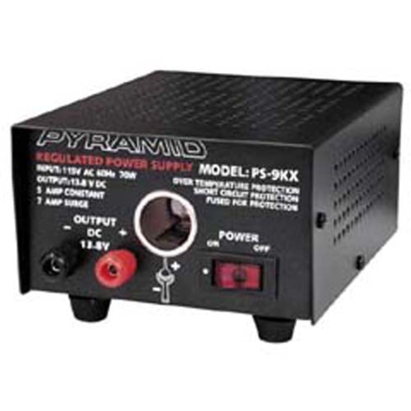 PS-9KX – PSU SW 13.8VDC 5A BENCHTOP CIGLIT JACK IP:115VAC 70W