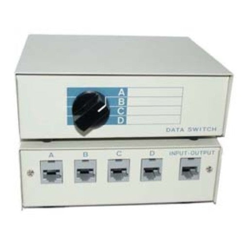 SB8ABCD – DATA SW BOX RJ45 4WAY