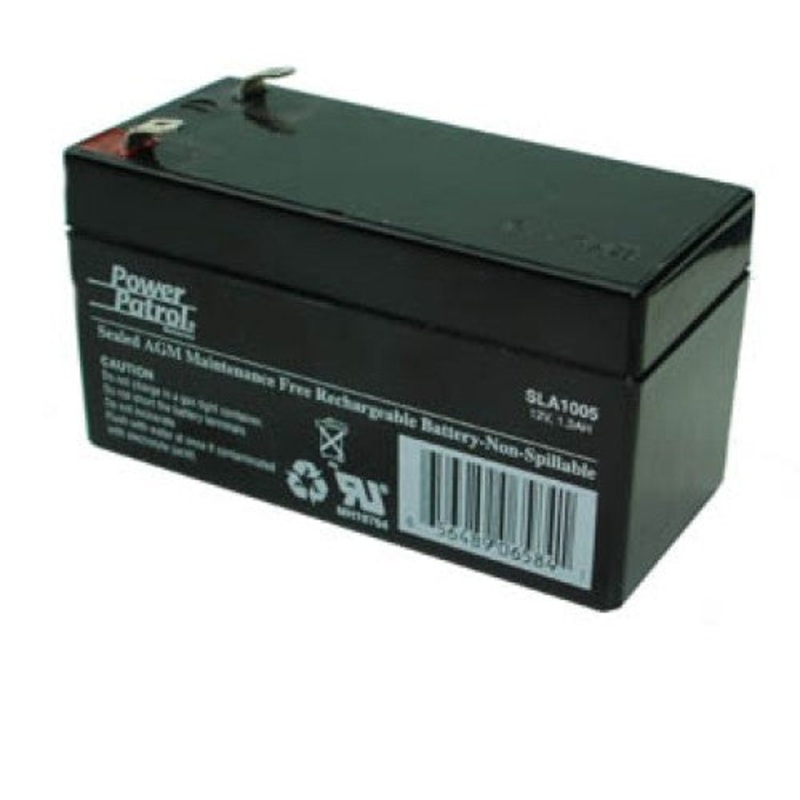 SLA1005 – BATTERY LEAD ACID 12V 1.3AH QT 3.81X1.77X2.05IN(LXWXH)