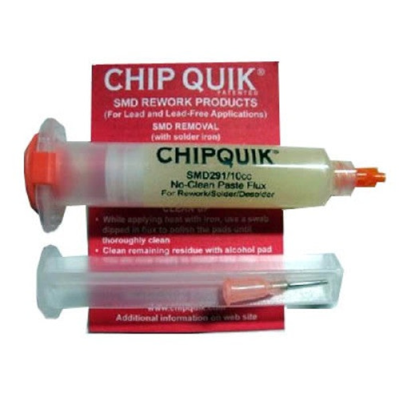 SMD291 – FLUX PASTE NO-CLEAN 10GRAMS WITH NOZZLE