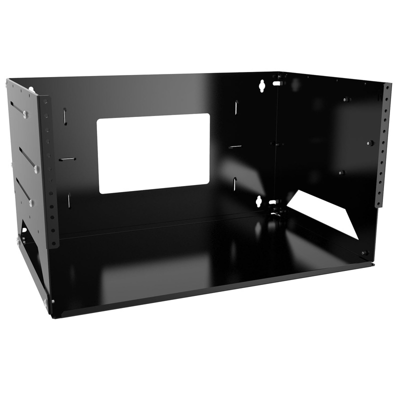APB19007BK1 – WALL MOUNT BRACKET 4U 12-18IN ADJUSTABLE DEPTH 19.25IN (W)