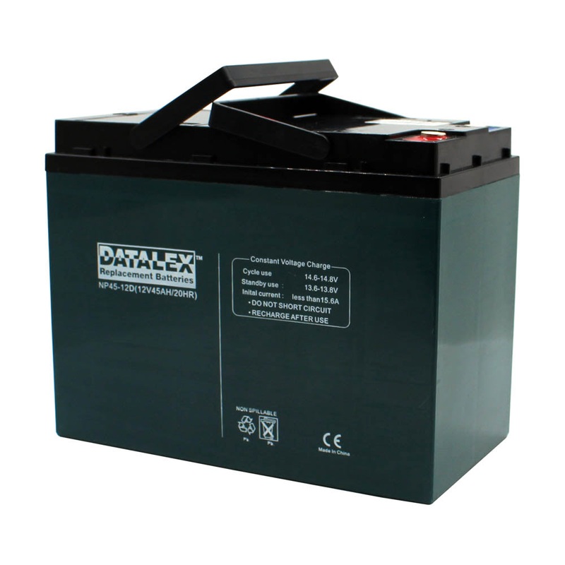 NP45-12D – BATTERY LEAD ACID 12V 45AH BOLT 9X7.75X4.75IN