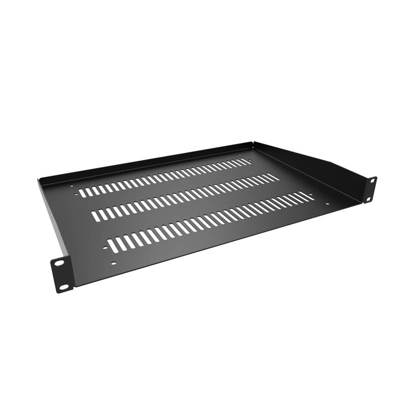 RASV190112BK1 – RACKMOUNT SHELF 1U 1.75(H)X12IN DEPTH BACK LIP FOLDED UP