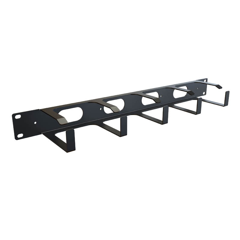 RB-HRM1 – CABLE ORGANIZER 1U HORIZONTAL RING CABLE MANAGER 3.69IN(D)