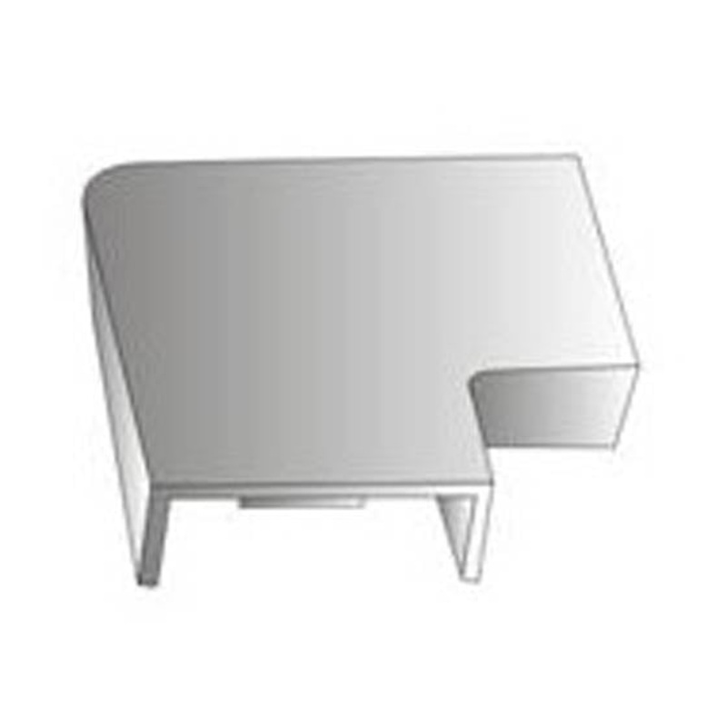 02384 – RACEWAY SIDE ELBOW 1.5X0.75IN WHITE