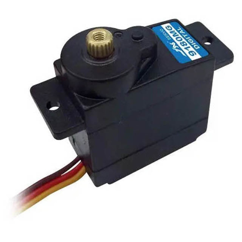 1028941 – MOTOR SERVO 4.8-6V 180 DEG 2KG torque 0.12sec 22x12x21mm 12g