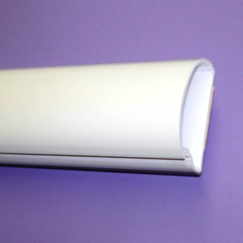 3055 – RACEWAY 1.5(W)X0.5(H)X60(L)IN WHT OUTDOOR W/ADHESIVE TAPE